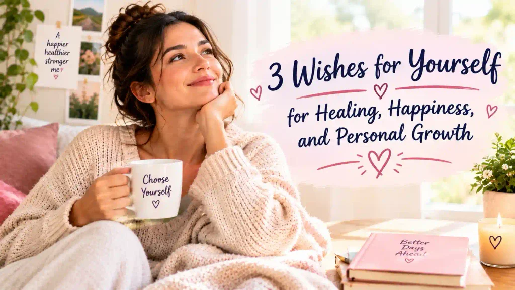 3 Wishes  for Healing, Happiness, and Personal Growth