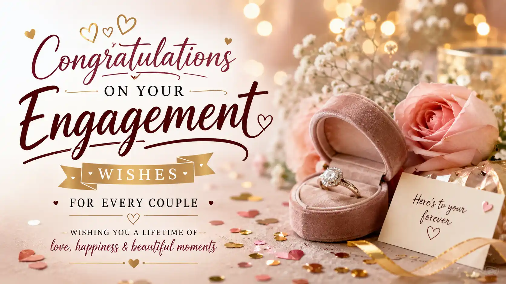 Congratulations on your engagement wishes