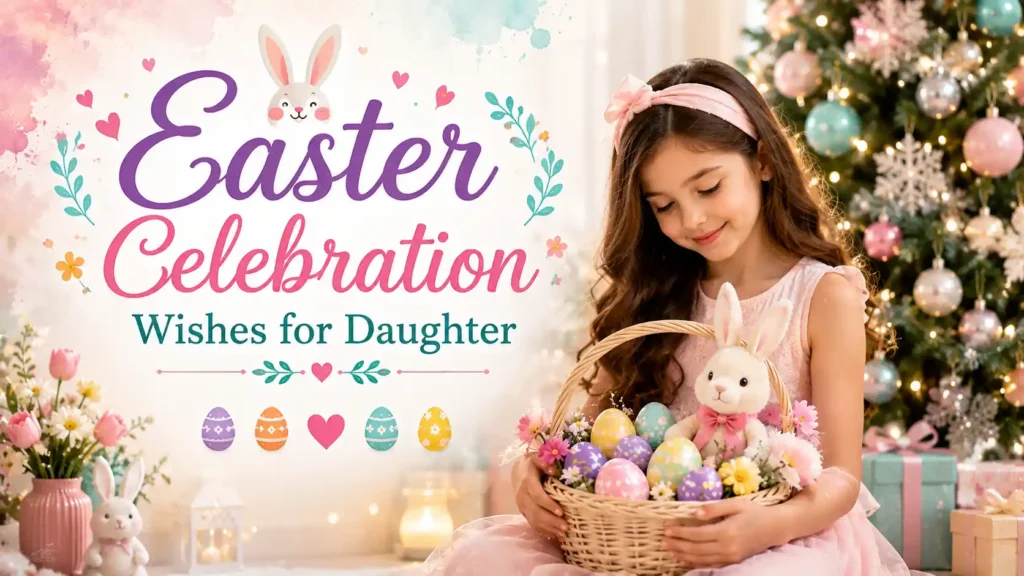 Easter Celebration Wishes for Daughter
