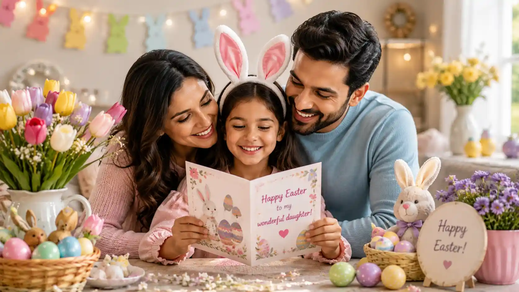 Easter wishes for daughter