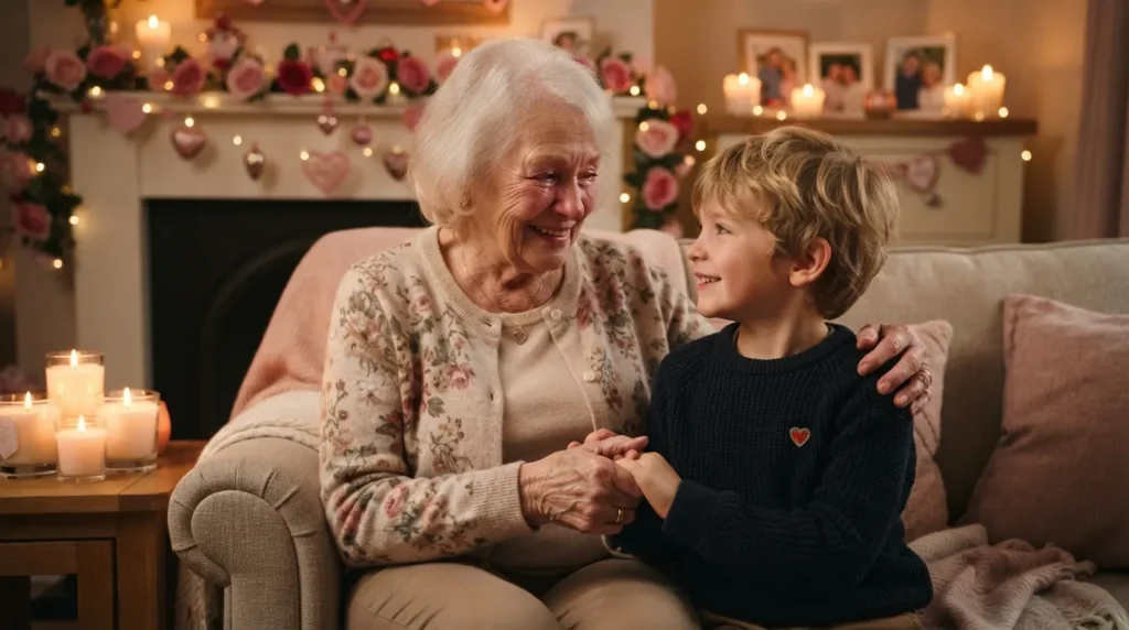 Emotional Grandson Valentine Wishes