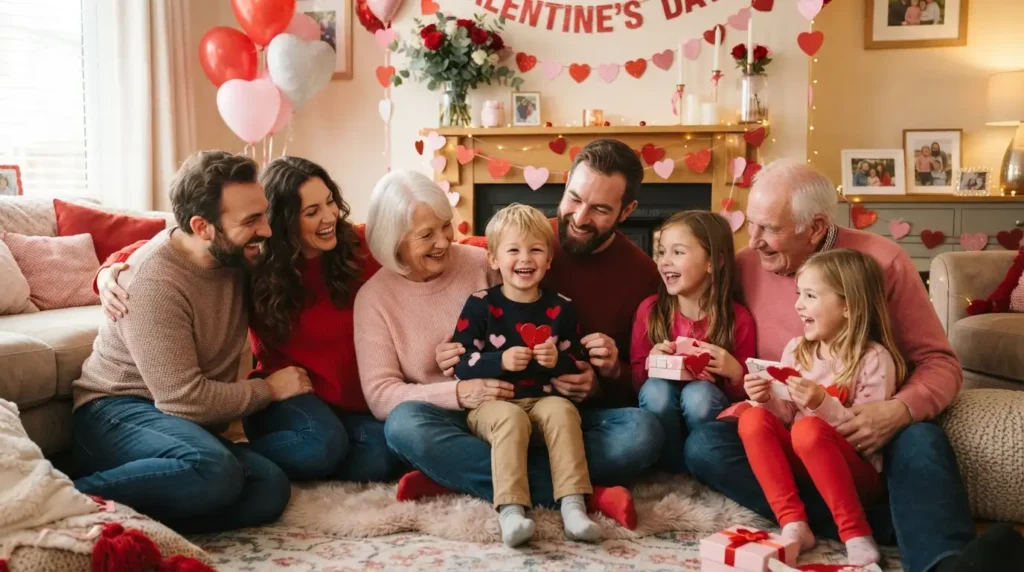 Family Grandson Valentine Wishes