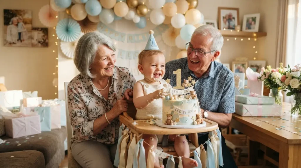 First Birthday Wishes for Grandson