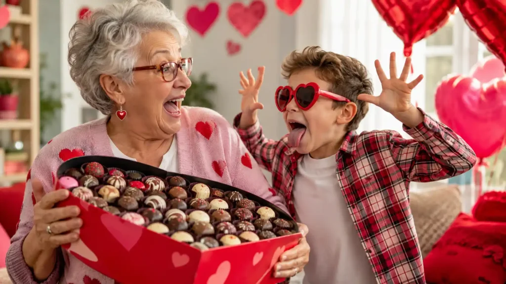 Funny Grandson Valentine Wishes