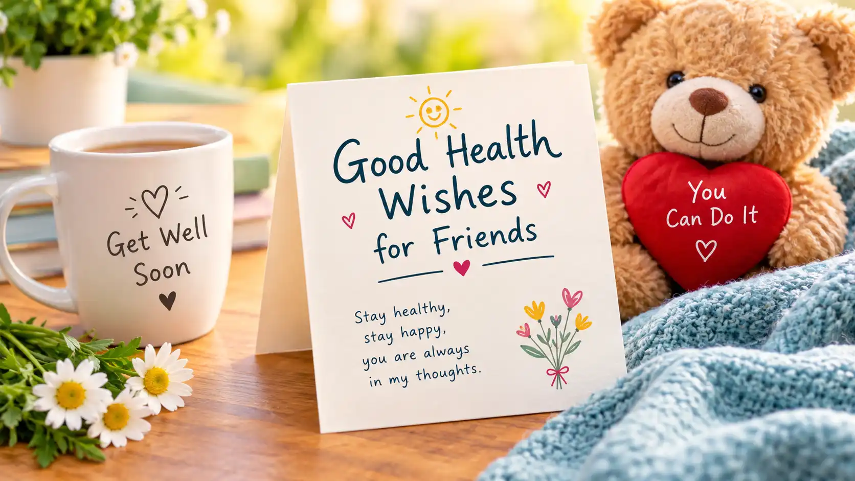 Good Health Wishes for Friend