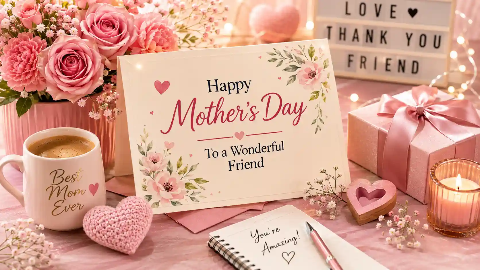 Happy mothers day wishes for a friend