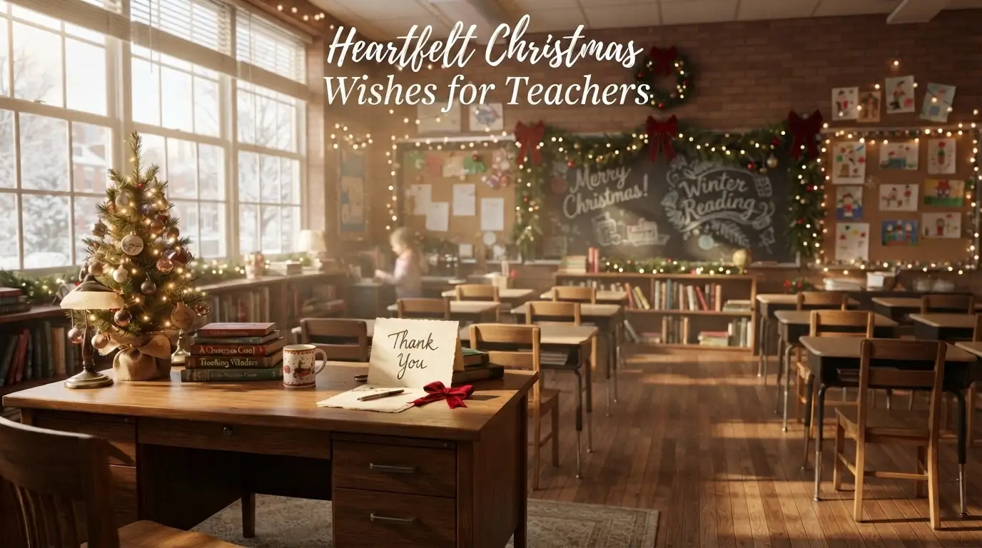 Heartfelt Christmas Wishes for Teachers