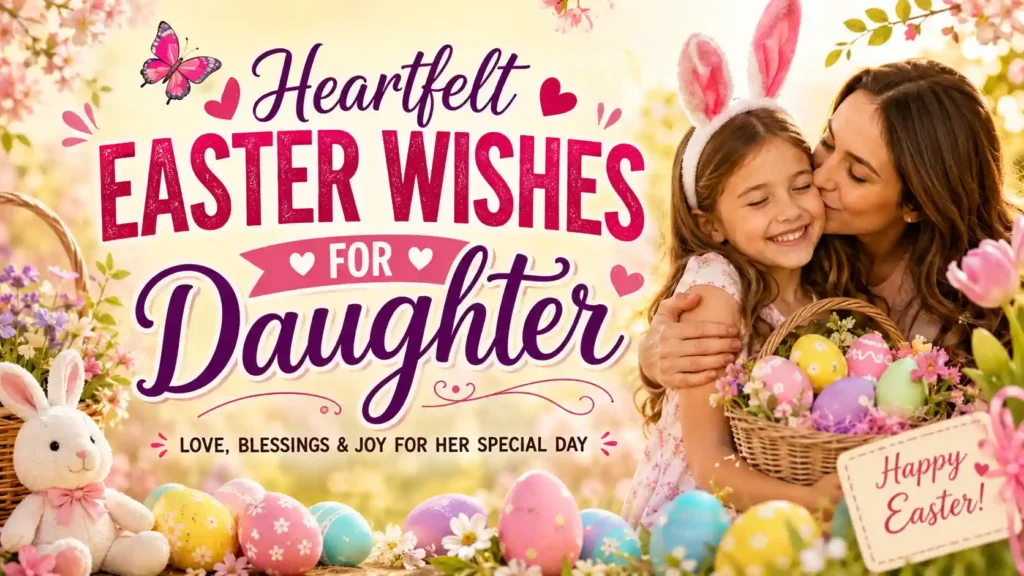 Heartfelt Easter Wishes for Daughter