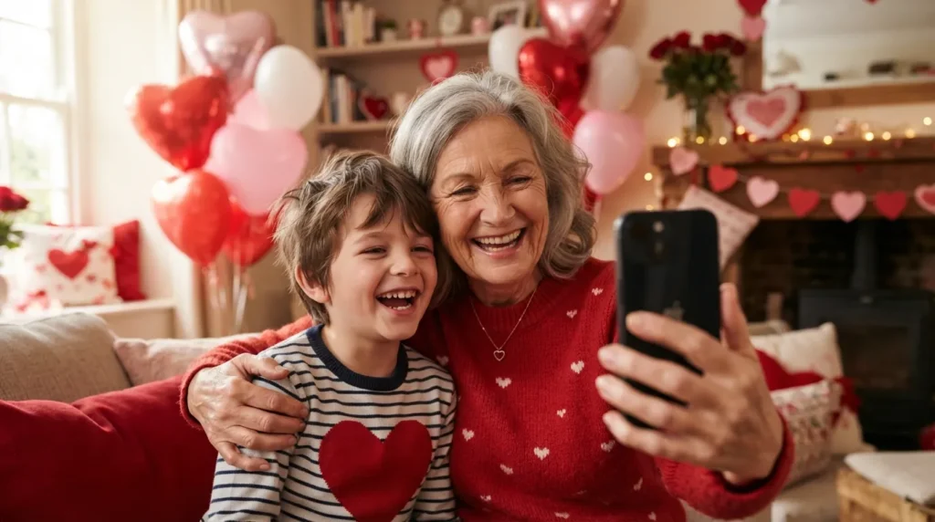 Social Media Grandson Valentine Captions