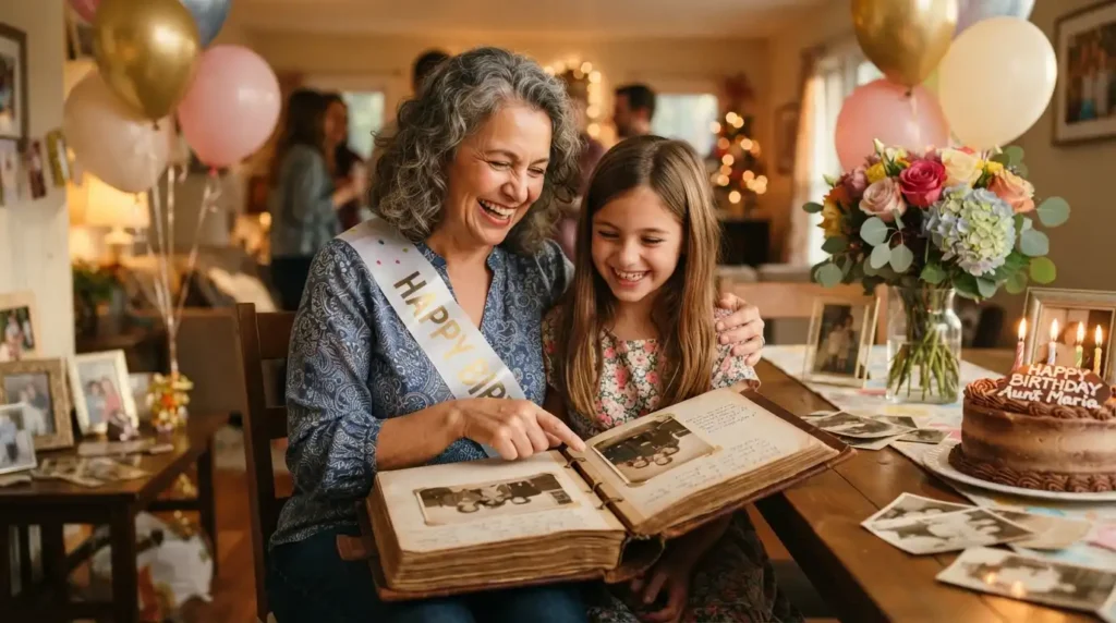 Special Memories Birthday Wishes for Aunt
