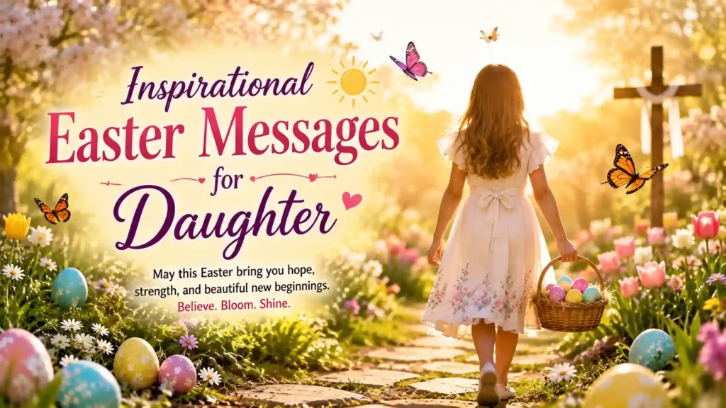 Inspirational Easter Messages for Daughter