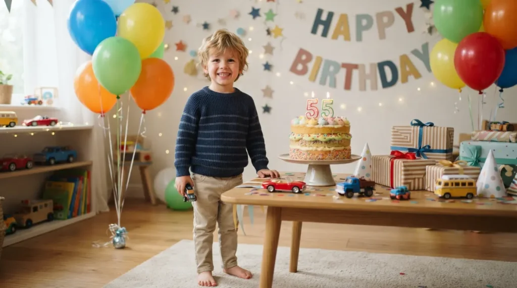 5th Birthday Wishes for a Little Boy