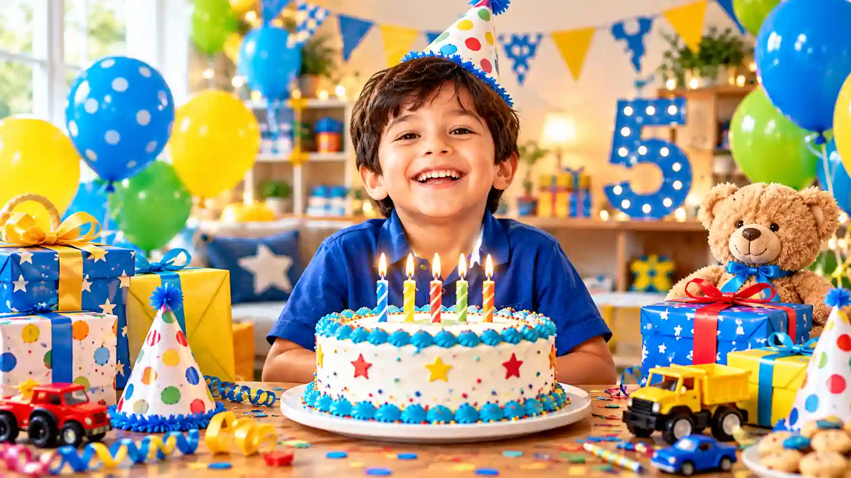 5th birthday wishes for boy