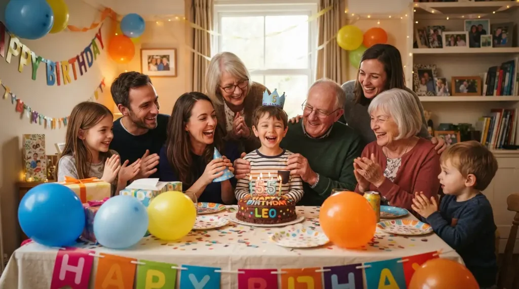 5th Birthday Wishes from Family
