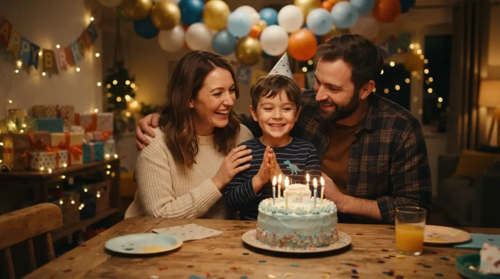 5th Birthday Wishes from Parents