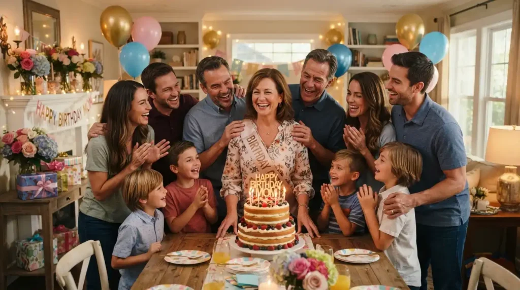 Birthday Celebration Wishes for Mom