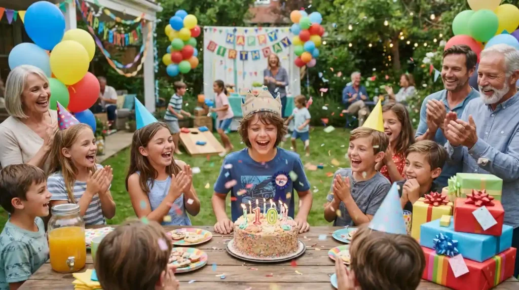 Birthday Celebration Wishes for a 10-Year-Old