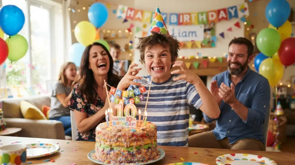 Funny Birthday Wishes for a 10-Year-Old Boy