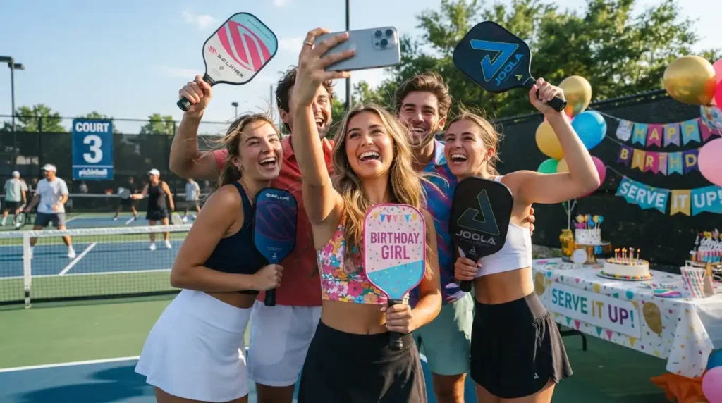 Social Media Pickleball Birthday Captions