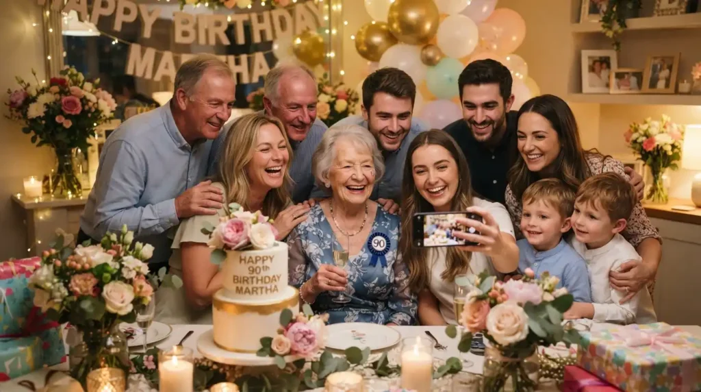 Birthday Captions for a 90th Birthday