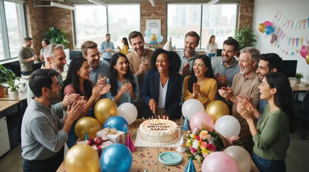 Celebration Birthday Wishes to Employee