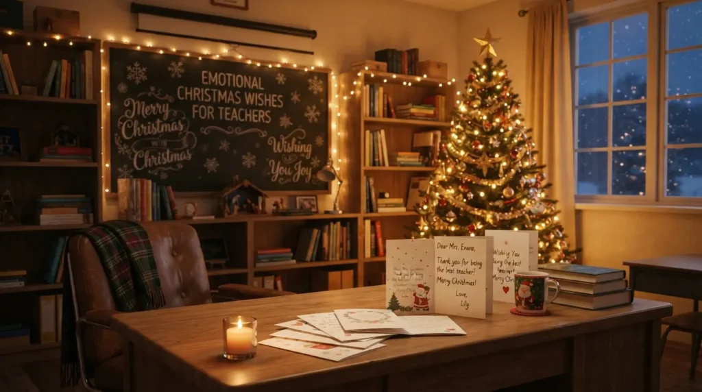 Heartfelt Christmas Wishes for Teachers