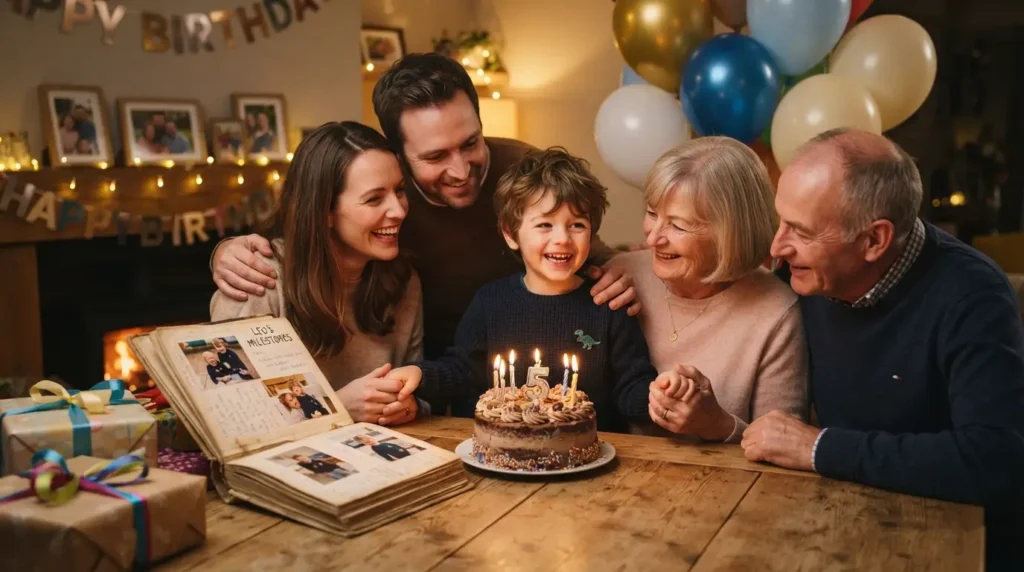Special Memory 5th Birthday Wishes for Boy