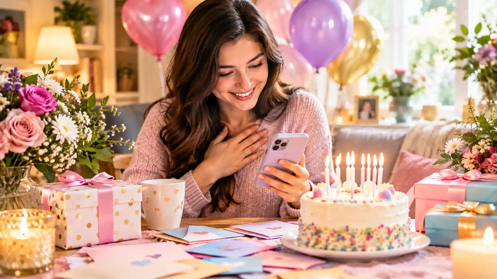 Thank you for the birthday wishes message
