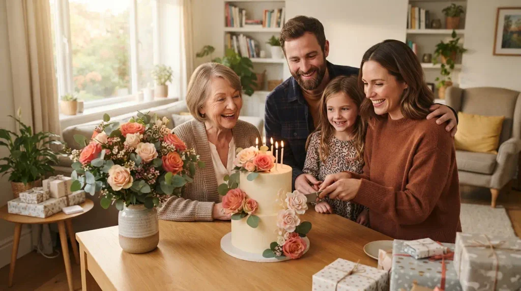 Family Birthday Wishes With Roses