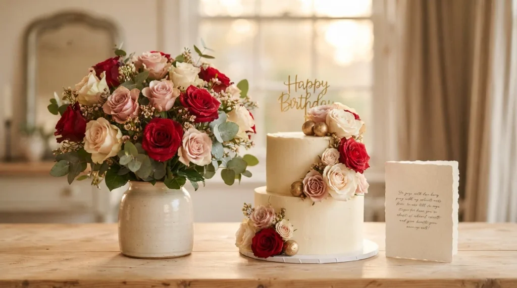 Heartfelt Birthday Wishes With Roses